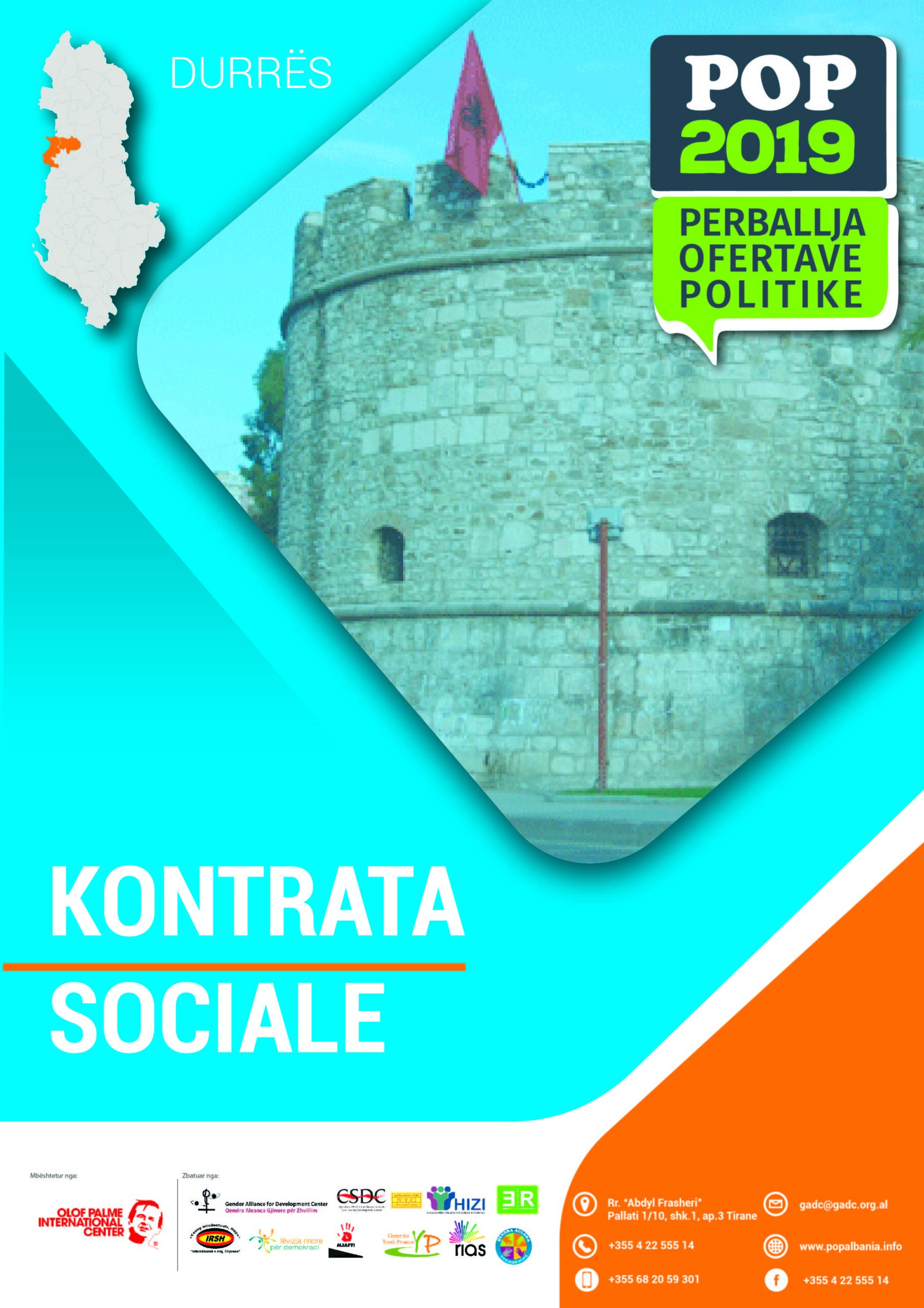 Kontrata Sociale me prioritetet kryesore Durrës