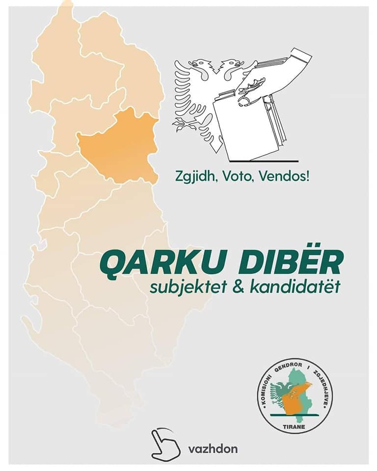 Dibër District list of candidates
