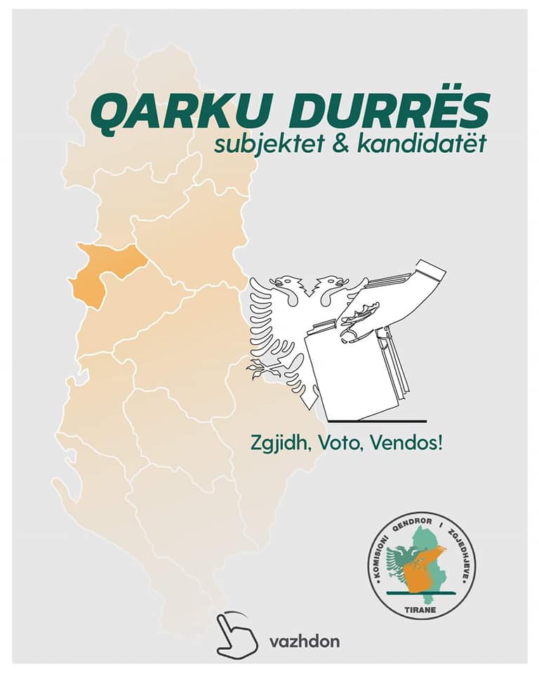 Durrësi District list of candidates