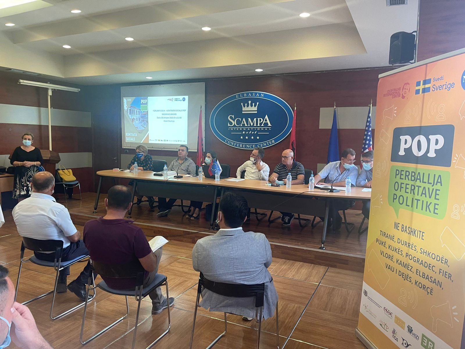 Forumi Publik për prezantimin e Kontratës Sociale, Bashkia Elbasan