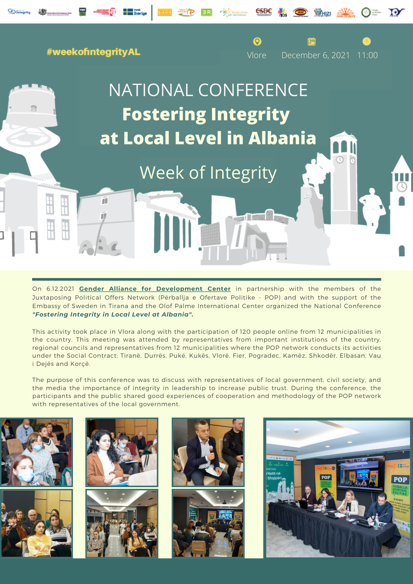 Buletin Informativ_Konferenca ‘Nxitja e Integritetit ne Nivel Lokal”