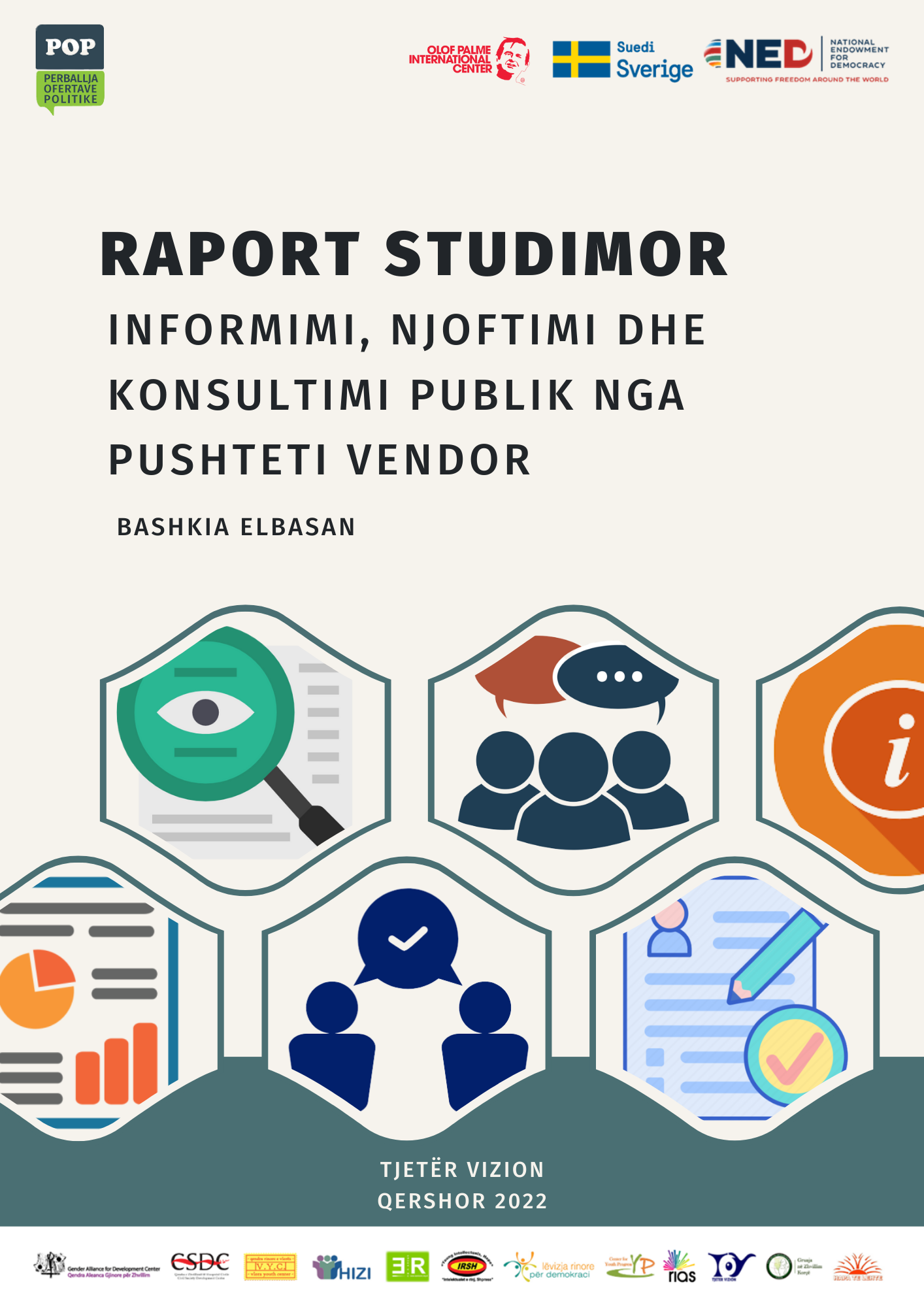 Raporti studimor “Informimi, Njoftimi dhe Konsultimi Publik” – Bashkia Elbasan