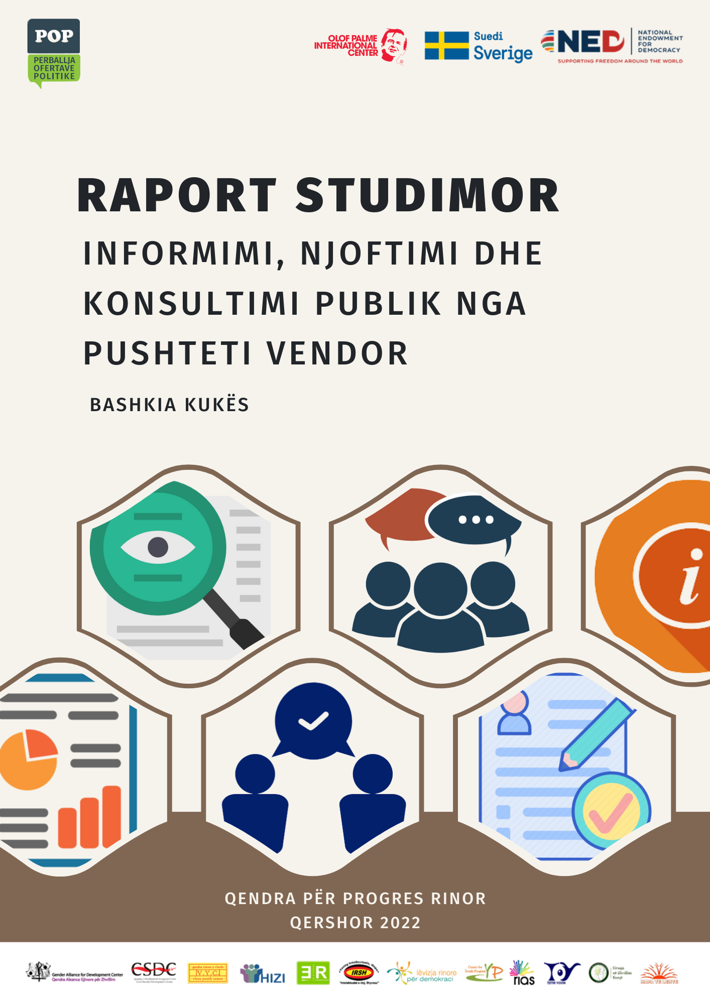 Raporti Studimor “Informimi, Njoftimi dhe Konsultimi Publik” – Bashkia Kukës
