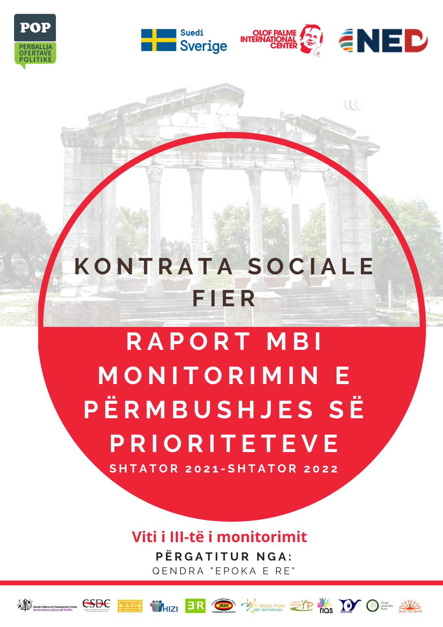 Fier_Raporti i tretë monitorues i Kontratës Sociale shtator 2021-shtator 2022