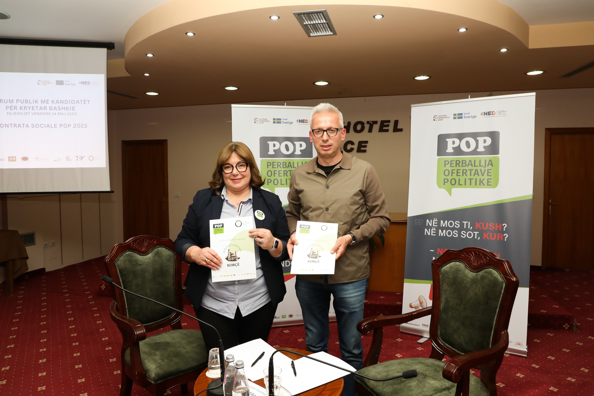POP – Forumi Publik Korçë me kandidatin e Partise Socialiste te Shqiperise z. Sotiraq Filo