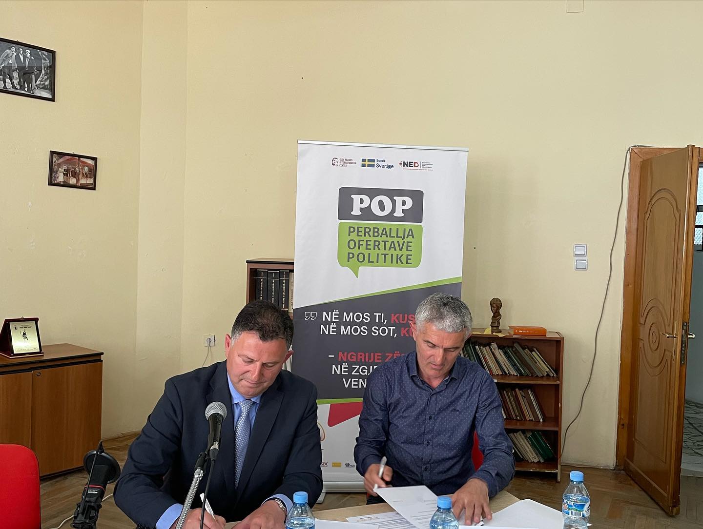 POP – Forumi Publik Kukes me kandidatin e Koalicionit “Bashke Fitojme” z. Admir Sinamati