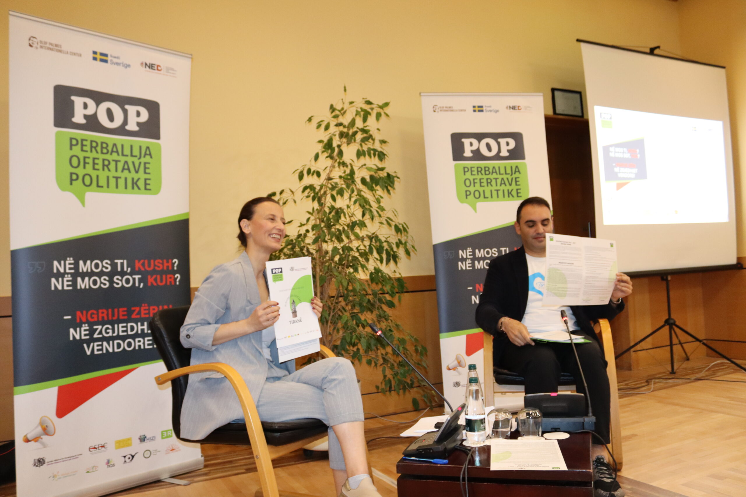 POP – Forumi Publik Tiranë me kandidatin e Koalicionit “Bashke Fitojme” z. Belind Këlliçi